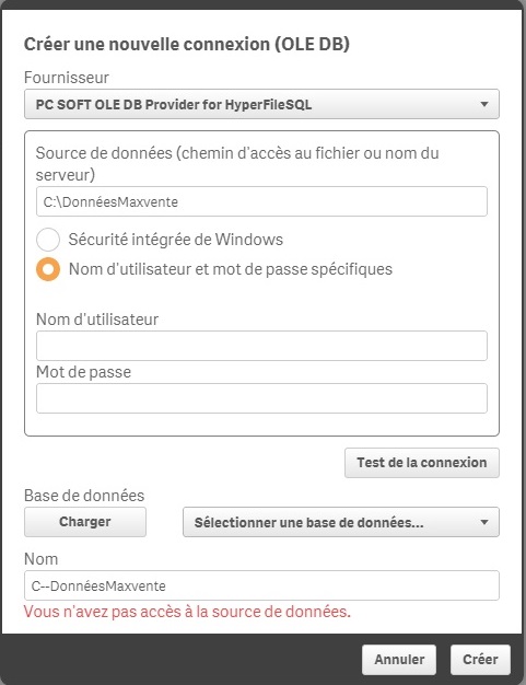 Connexion OLE DB HyperFileSQL- 2 message derreur.jpg